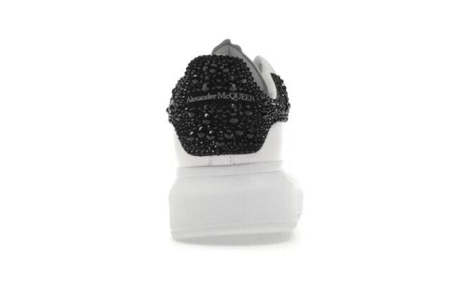 Oversized bianco nero cristallo