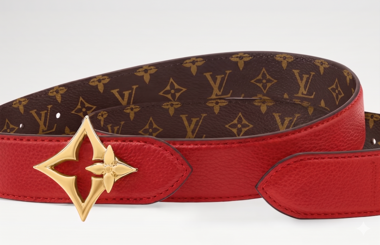 Cintura LV Flowergram 30 mm reversibile