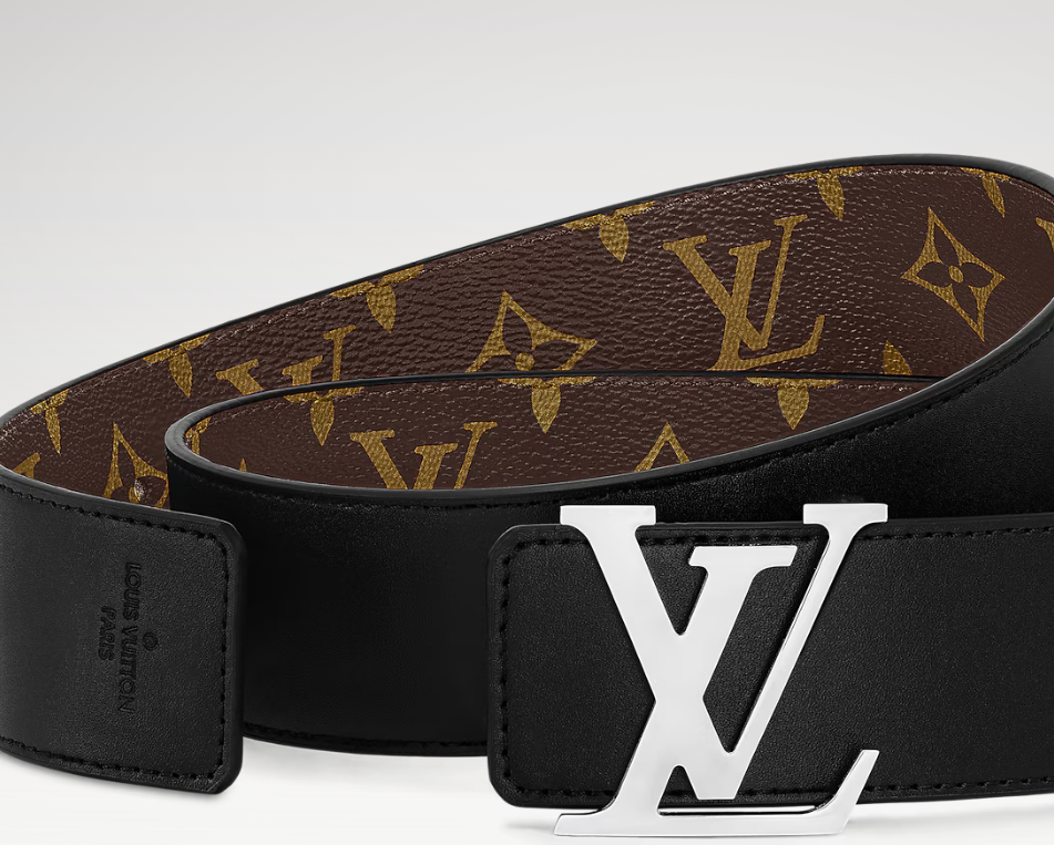 Cintura LV Initiales Reversibile 40 mm