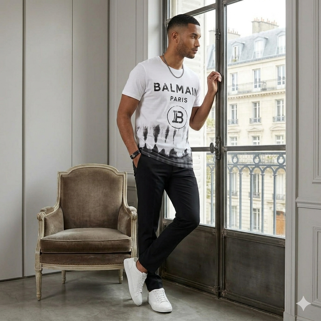 Balmain Paris bianca
