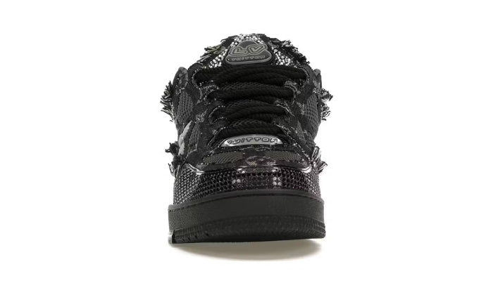 Skate Nero Swarovski Monogran