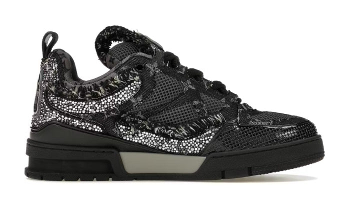 Skate Nero Swarovski Monogran