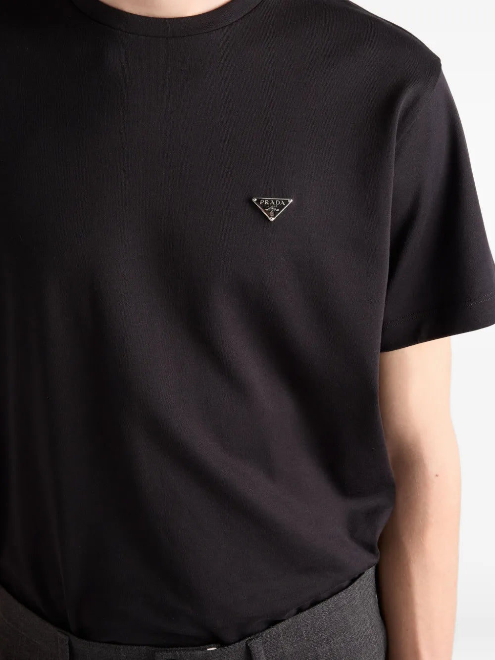 T-shirt in cotone con logo