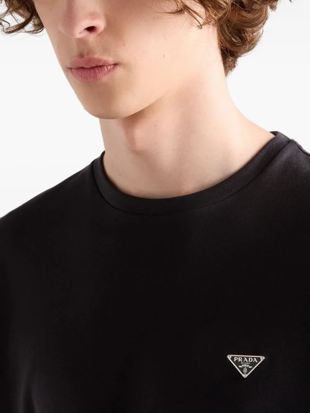 T-shirt in cotone con logo