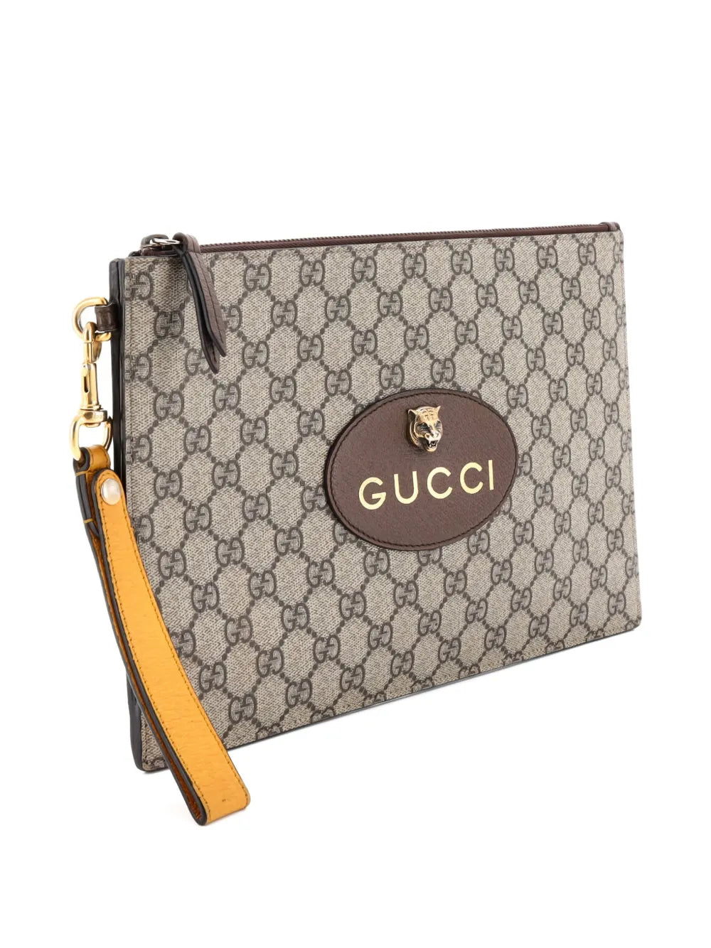 Clutch Neo Vintage in tela cerata GG
