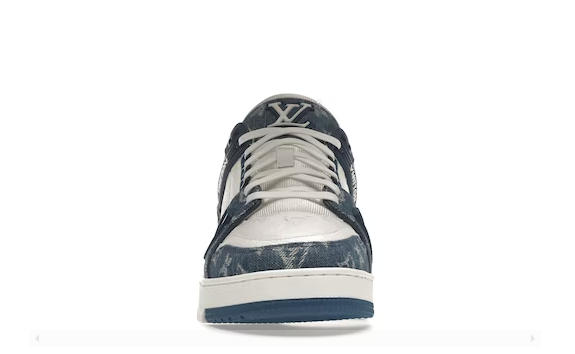 Monogram Denim White Blue