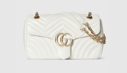Borsa a spalla GG Marmont misura media