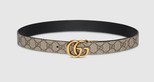 Cintura reversibile GG Marmont
