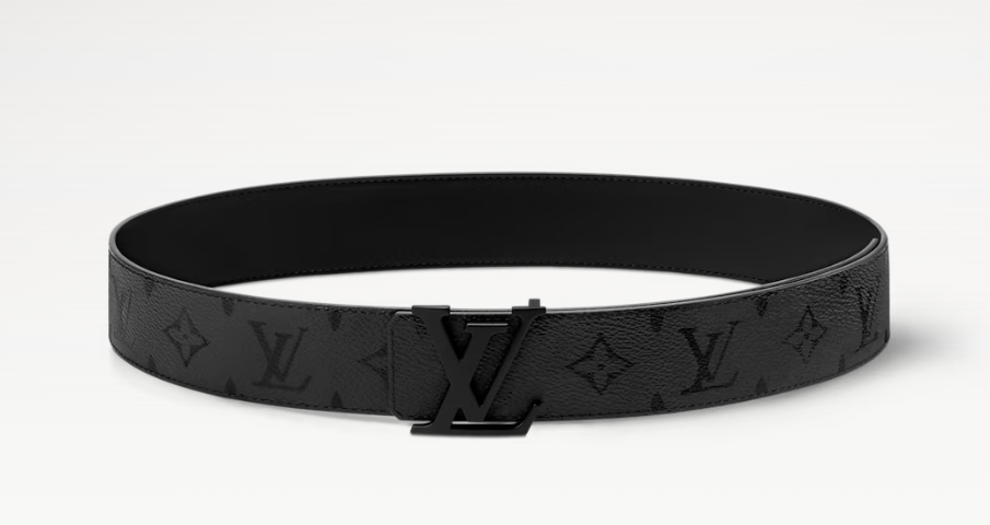 Cintura LV Initiales Midnight 40 mm reversibile