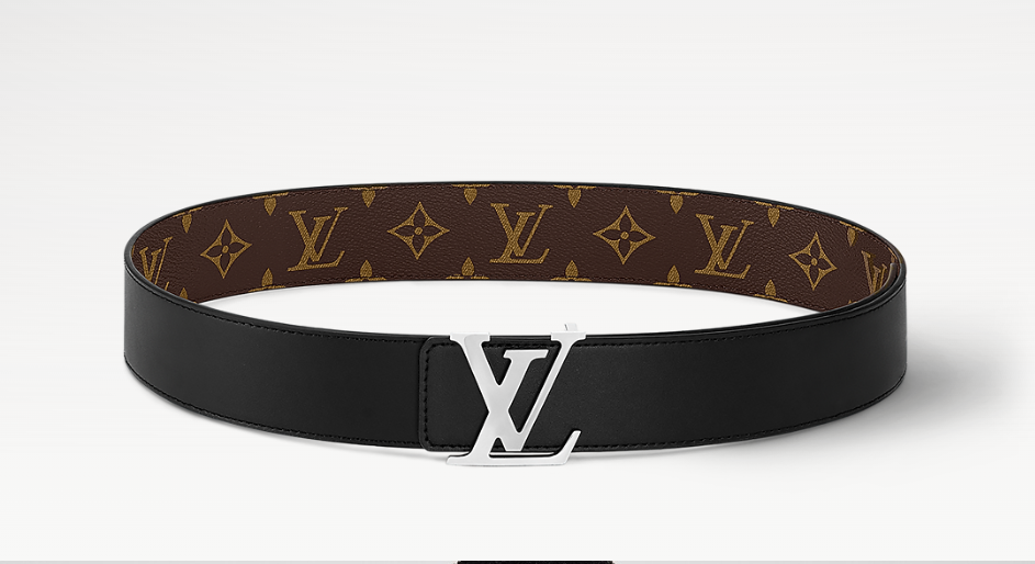 Cintura LV Initiales Reversibile 40 mm