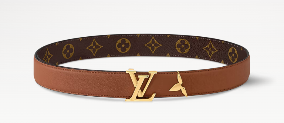 Cintura Pretty LV 30 mm reversibile