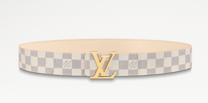 Cintura LV Initiales 40 mm reversibile