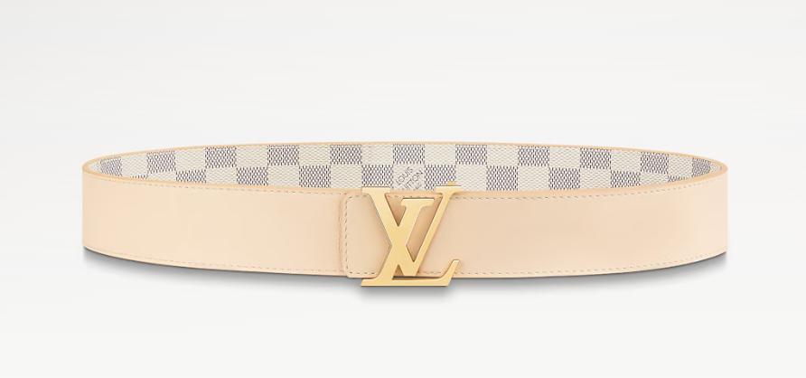 Cintura LV Initiales 40 mm reversibile