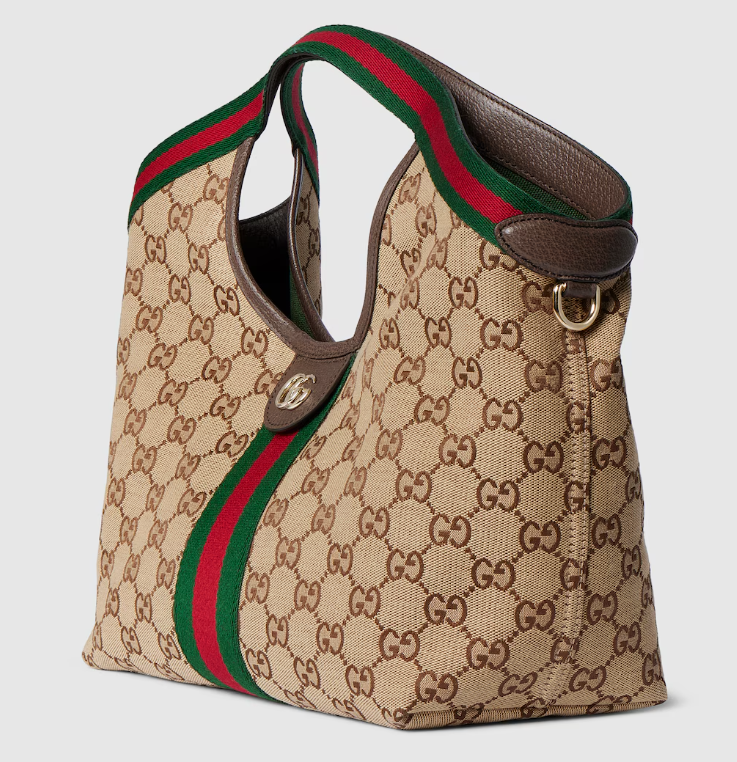 Borsa shopping Gucci Giglio misura piccola