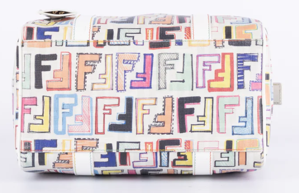 Fendi Zucca Forever Boston Multi-colored Bag