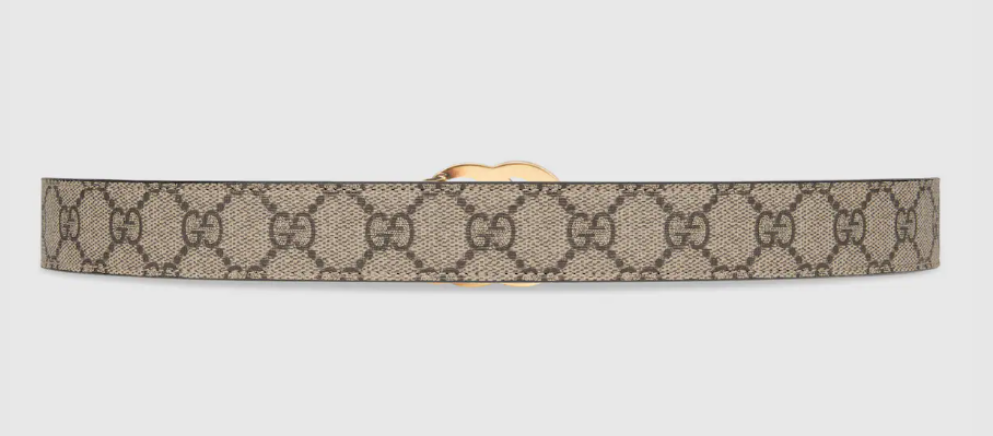 Cintura reversibile GG Marmont