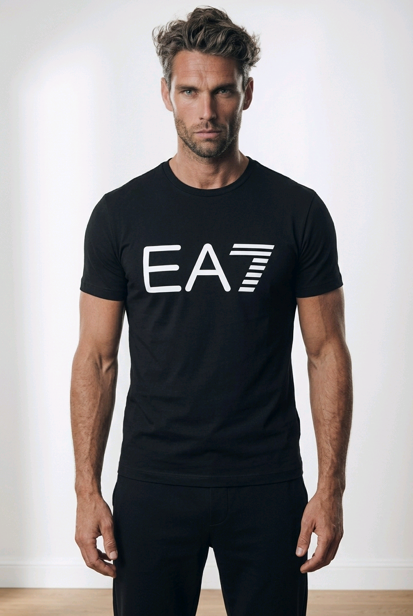 EA7 Emporio Armani - T-shirt Slim Fit con Logo