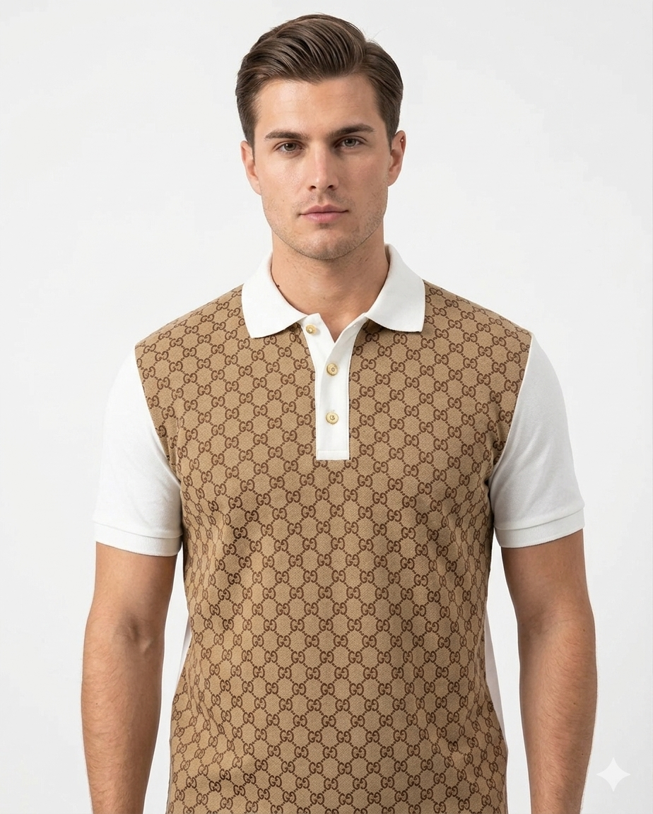 GUCCI GG MONOGRAM POLO SHIRT
