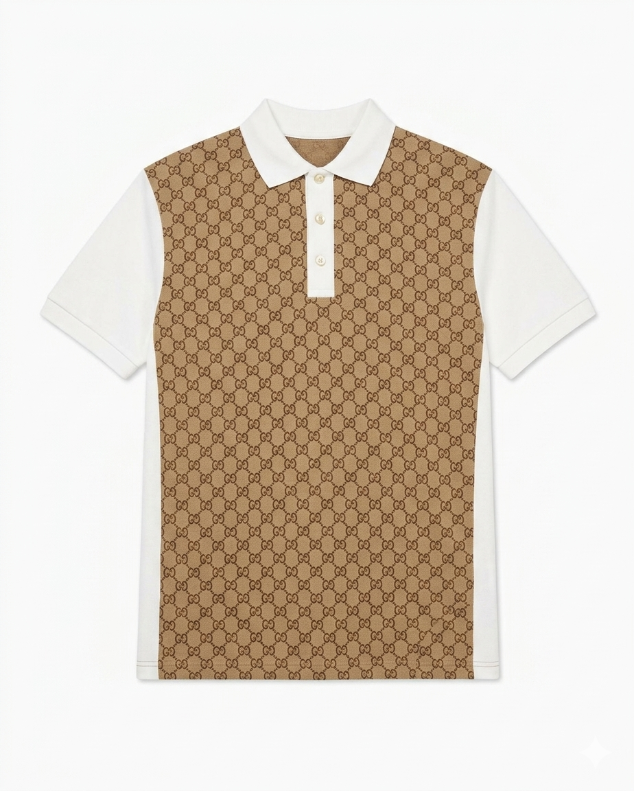 GUCCI GG MONOGRAM POLO SHIRT