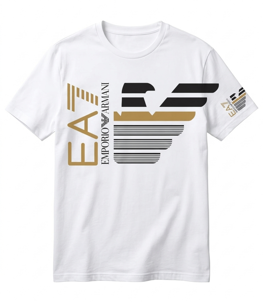 EA7 Emporio Armani - T-shirt con Logo Maxi