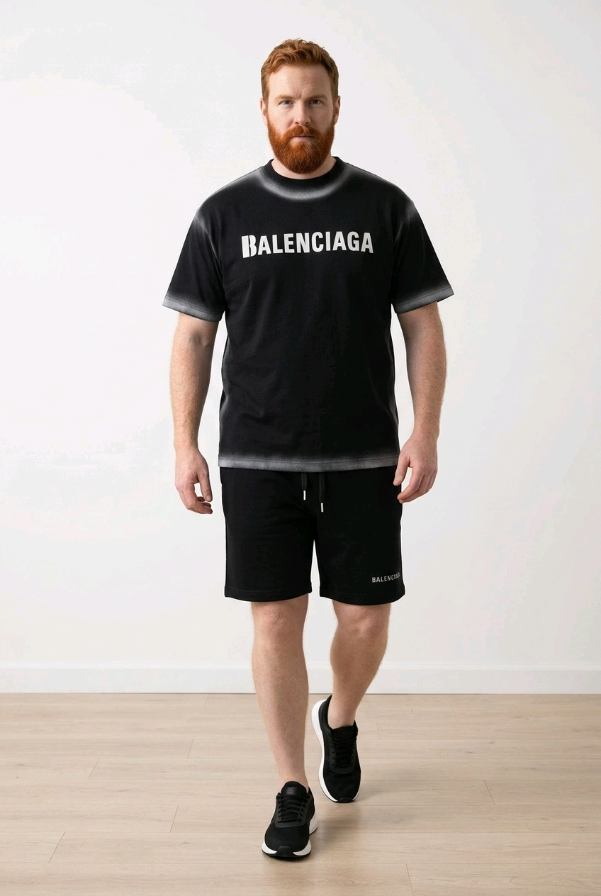 coordinato streetwear balenciaga