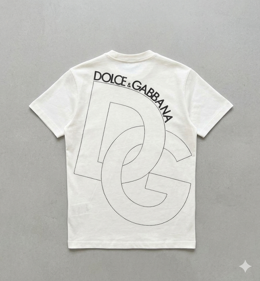 T-shirt in jersey bianco