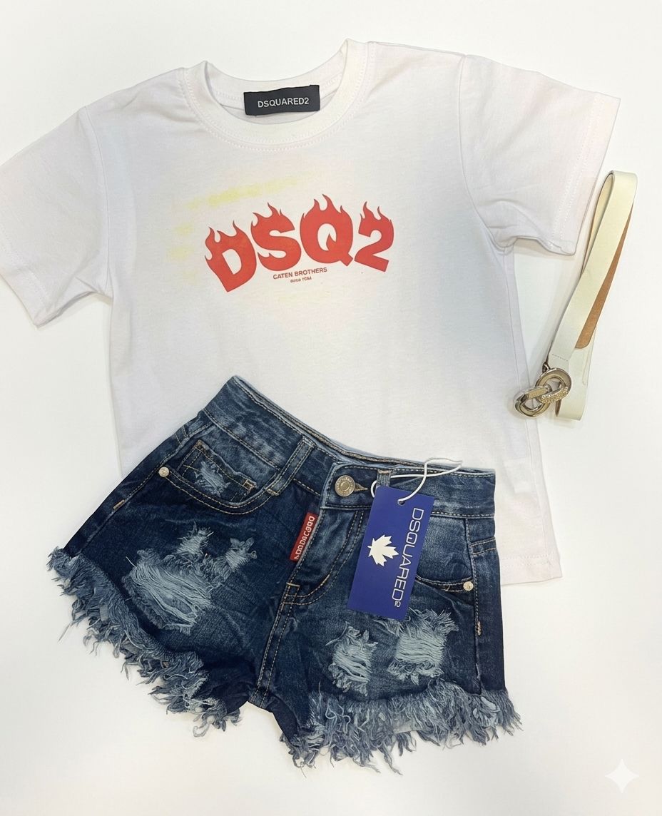 Completo DSQ2 Bianco