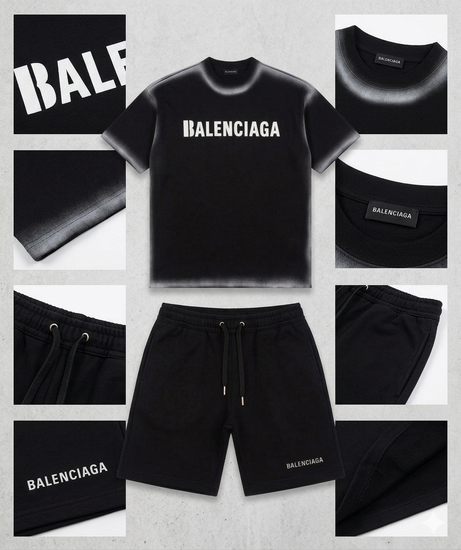 coordinato streetwear balenciaga